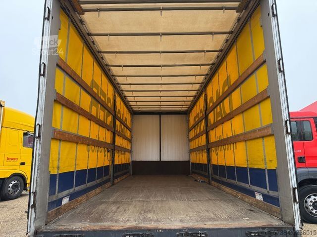 Remorcă deschisă cu prelată  Zandt /Durchladehänger/Edscha/Tandem 2-Achsen