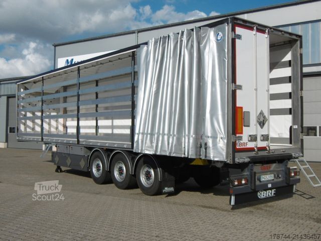Frigorifik yarı römork  BRF Thermoschiepeplanen-Sattel
