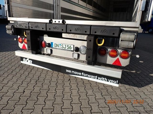 Reefer semitrailer Sor SOR, Doppelstock, Blumenbreite, Miete ab ¤ 1149,