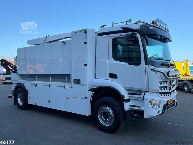 Zuigvoertuig Mercedes-Benz AROCS 1835 4x2 Combi kolkenzuiger 8m³  Just 1.1...