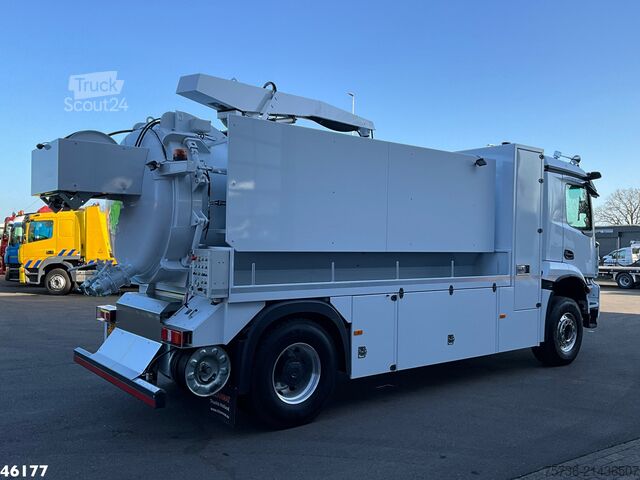 Zuigvoertuig Mercedes-Benz AROCS 1835 4x2 Combi kolkenzuiger 8m³  Just 1.1...