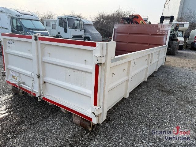 Roll-off-kippi kuorma-auto Palfinger PALFINGER Kran PK 9501 + STIFT Mulde