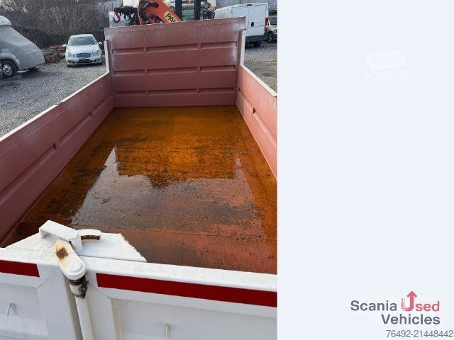 Roll-off-kippi kuorma-auto Palfinger PALFINGER Kran PK 9501 + STIFT Mulde