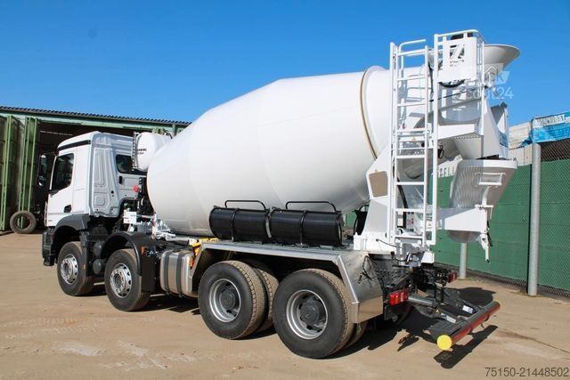 Camion malaxeur à béton MERCEDES-BENZ 3240 8x4 BB - STETTER - Nr.: 149