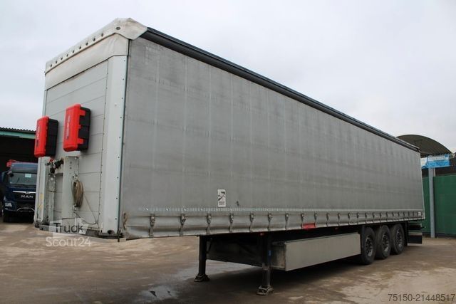 Otvorený náves s plachtou SCHMITZ CARGOBULL SCB S3T - Tautliner Palettenkasten Nr.: 943
