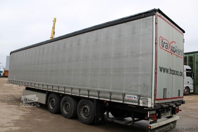 Otvorený náves s plachtou SCHMITZ CARGOBULL SCB S3T - Tautliner Palettenkasten Nr.: 943