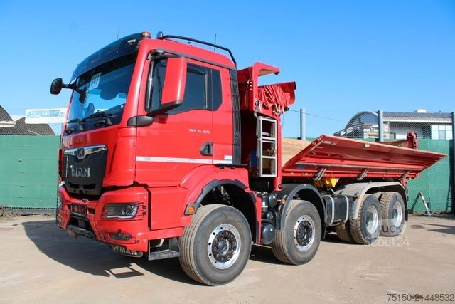 Trójstronna wywrotka MAN TGS 35.470 8x4 BB INTARDER BORDMATIK Nr.: 343