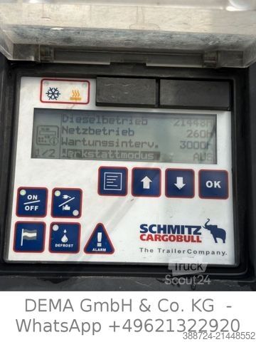 Koeloplegger SCHMITZ CARGOBULL SCBS3B*Rohrbahnen*Palettenkasten*Meet*Fleisch*