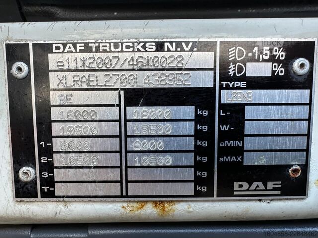 Jäähdytetyt/pakastetut kuljetukset DAF LF 250 FA / NL TRUCK / EURO 6 / CARRIER XARIOS ...