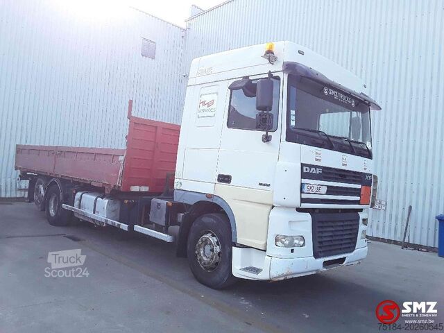 Open body Daf 95 XF 430 6x2 manual 557000km