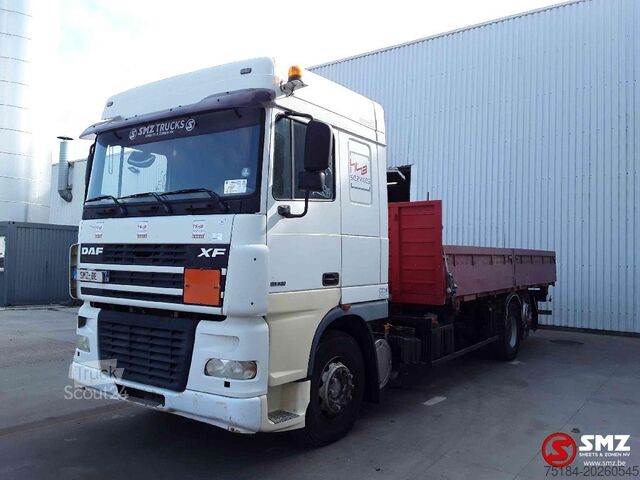 Open laadbak Daf 95 XF 430 6x2 manual 557000km