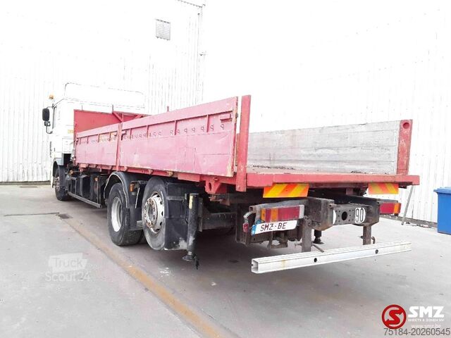 Open laadbak Daf 95 XF 430 6x2 manual 557000km