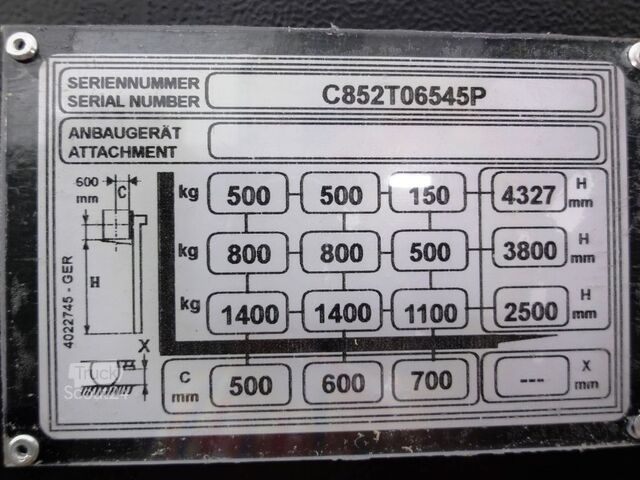 Manual stacker Yale MS 14 IL