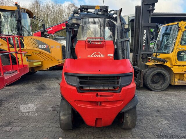 Első homlokrakodó targonca Linde H45T-02