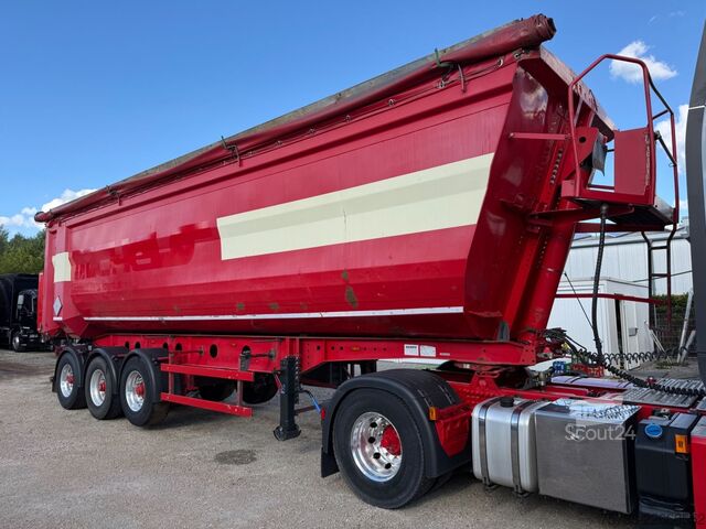 Kippers oplegger KEMPF SKM35-3/50 m³/Stahl-Stahl/Luft-Lift/PBW/Alufelge