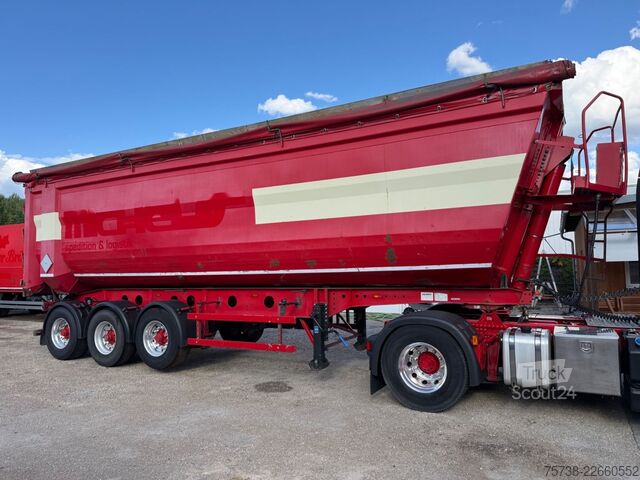 Kippers oplegger KEMPF SKM35-3/50 m³/Stahl-Stahl/Luft-Lift/PBW/Alufelge