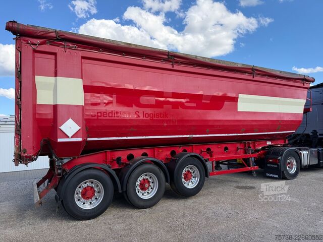 Kippers oplegger KEMPF SKM35-3/50 m³/Stahl-Stahl/Luft-Lift/PBW/Alufelge