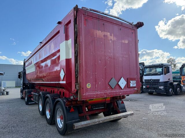 Kippers oplegger KEMPF SKM35-3/50 m³/Stahl-Stahl/Luft-Lift/PBW/Alufelge