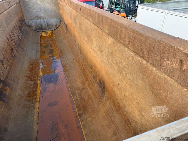 Kippers oplegger KEMPF SKM35-3/50 m³/Stahl-Stahl/Luft-Lift/PBW/Alufelge