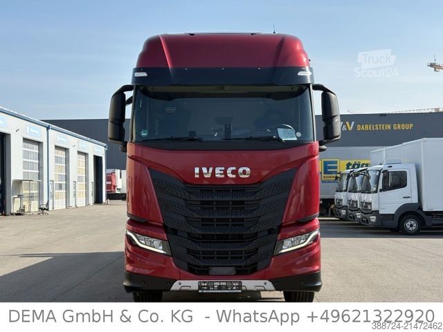 Vrachtauto met open laadbak IVECO AS260SY*E6d*Retarder*HIAB*Lenk+Lift*Klima*TÜV*