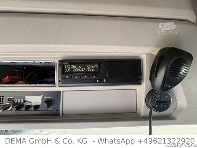 Vrachtauto met open laadbak IVECO AS260SY*E6d*Retarder*HIAB*Lenk+Lift*Klima*TÜV*