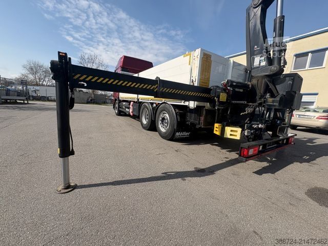 Vrachtauto met open laadbak IVECO AS260SY*E6d*Retarder*HIAB*Lenk+Lift*Klima*TÜV*