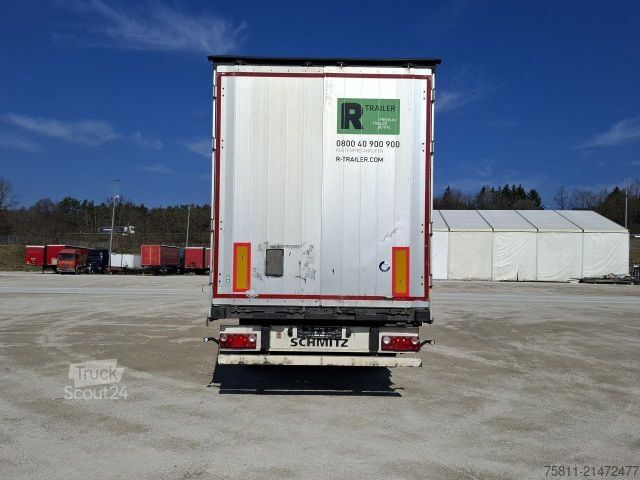 Atvērta piekabe ar tentu SCHMITZ CARGOBULL SCS 24/L EDSCHA Curtainsider CodeXL Nievau