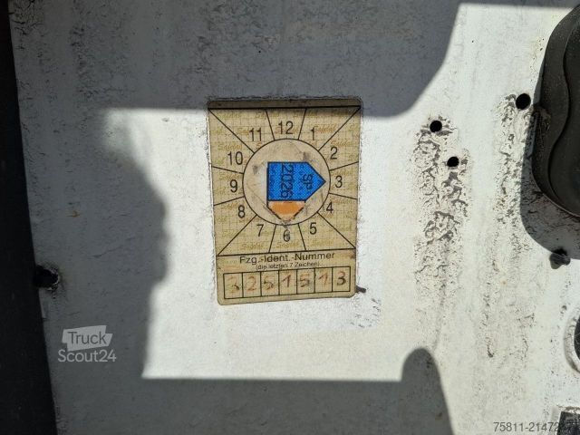 Atvērta piekabe ar tentu SCHMITZ CARGOBULL SCS 24/L EDSCHA Curtainsider CodeXL Nievau