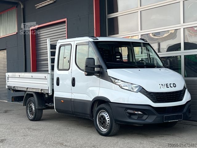 Kiepwagen bestelauto IVECO Daily 35S16 DoKa Klima AHK 7-Sitzer Start/Stop