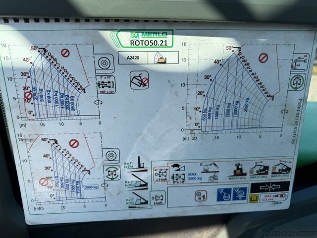 Other Merlo MERLO Roto 50.21 Teleskoplader 336H Stapler