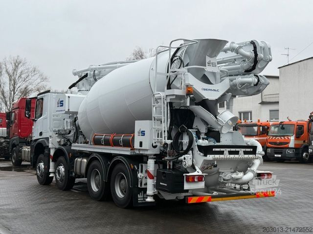 Betongpumpbil MERCEDES-BENZ Arocs 4146 8x4 PUMI SERMAC 4Z28
