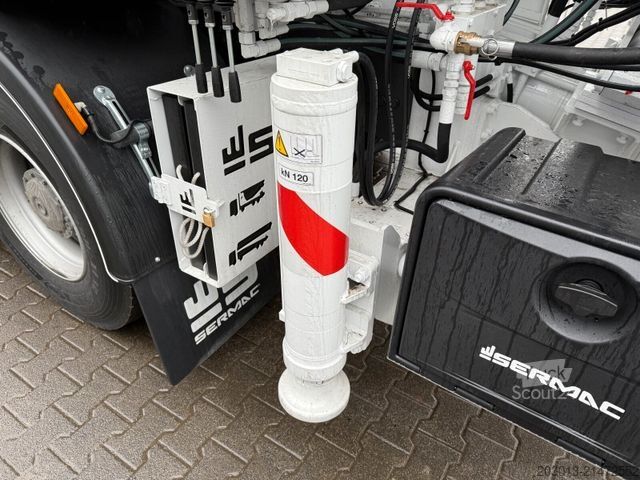 Tovornjak s črpalko za beton MERCEDES-BENZ Arocs 4146 8x4 PUMI SERMAC 4Z28