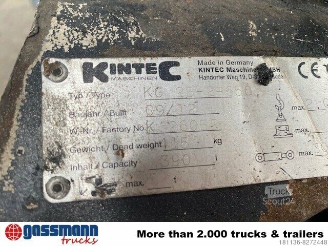 Кран, монтиран на камион  KG 25-2-650