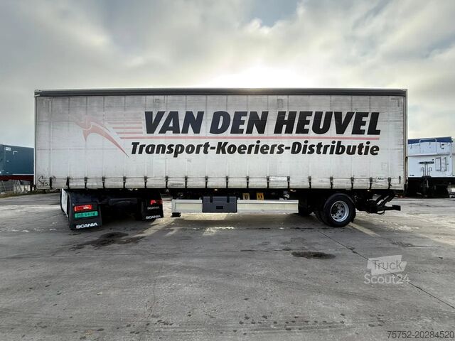 Schuifzeilen Renders 10.5M City Trailer Schuifzeil zijdeur Stuur as ...