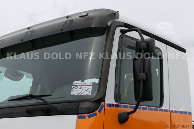 Camión portacontenedores de gancho MERCEDES-BENZ Actros 3244 Abrollkipper Moser Retarde