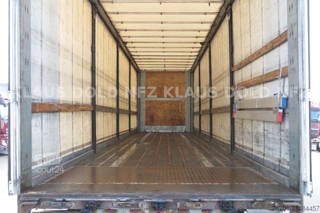 Otevřený návěs s plachtou LECITRAILER Pritsche Plane MB-Achsen Scheibenbremsen