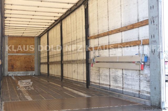 Otevřený návěs s plachtou LECITRAILER Pritsche Plane MB-Achsen Scheibenbremsen