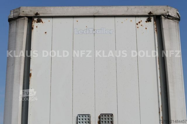 Otevřený návěs s plachtou LECITRAILER Pritsche Plane MB-Achsen Scheibenbremsen