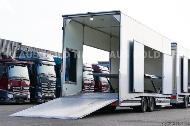 Remorque porte-voitures FGS geschlossener Autotransporter Doppelstock
