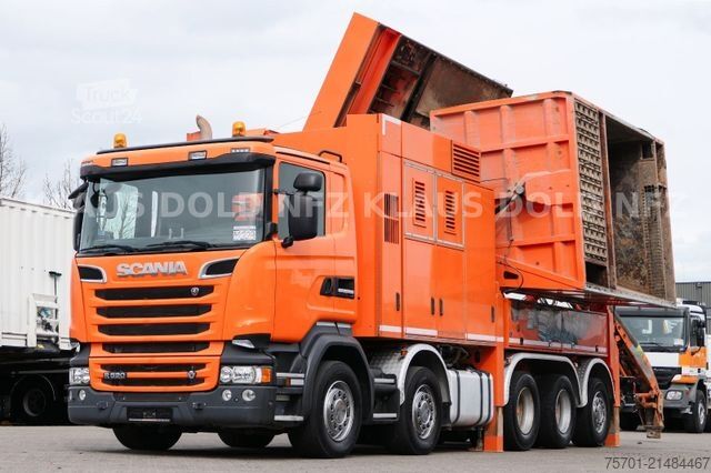 Saugwagen SCANIA R520 V8 RSP Saugbagger 10X4 Retarder