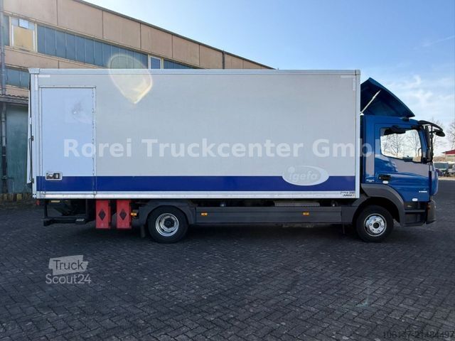 LKW mit Kofferaufbau MERCEDES-BENZ 1218L E6, Automatikgetriebe, Kima (AC) LBW 1,5to
