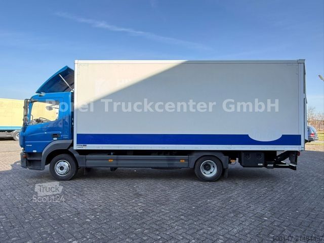 LKW mit Kofferaufbau MERCEDES-BENZ 1218L E6, Automatikgetriebe, Kima (AC) LBW 1,5to