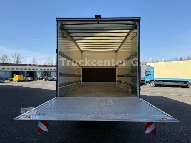 LKW mit Kofferaufbau MERCEDES-BENZ 1218L E6, Automatikgetriebe, Kima (AC) LBW 1,5to