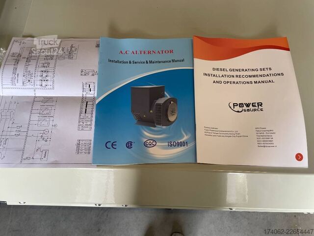 Kiviaines Baudouin 4M06G25/5 - 22 kVA Generator - DPX-19861