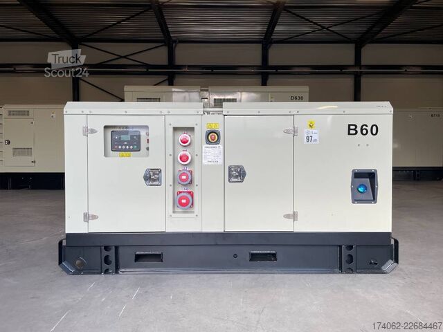  Baudouin 4M06G55/5 - 60 kVA Generator - DPX-19865