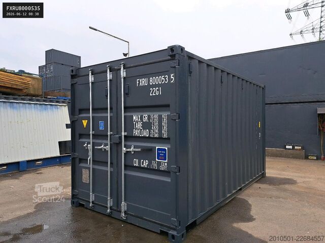  15 Fuß Seecontainer / Lagercontainer top Lager / 4,50m / neu