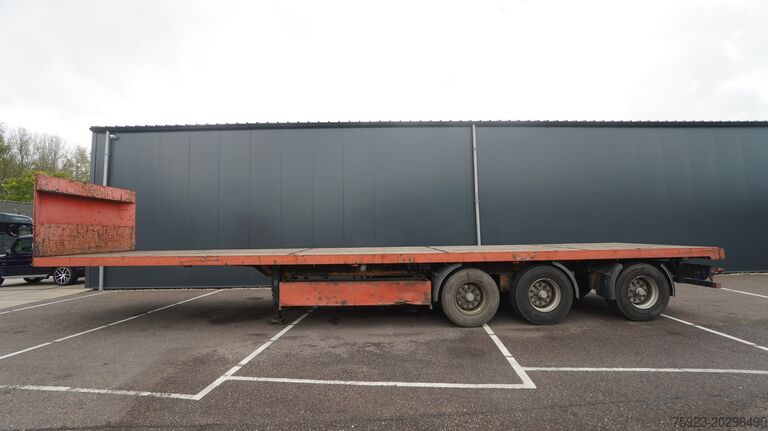 Причіп-платформа SYSTEM 3 AXLE FLATBED TRAILER