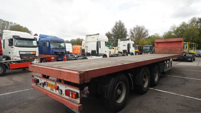 مقطورة منصة SYSTEM 3 AXLE FLATBED TRAILER