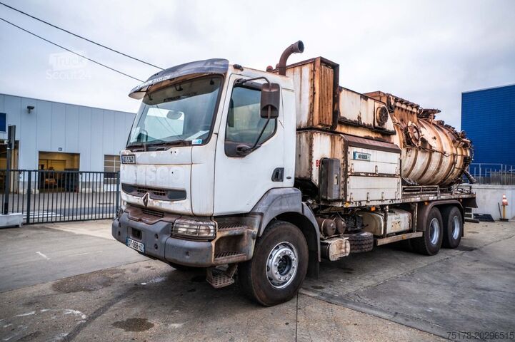 Όχημα αναρρόφησης RENAULT KERAX 385 // CITERNE ASPIRATRICE