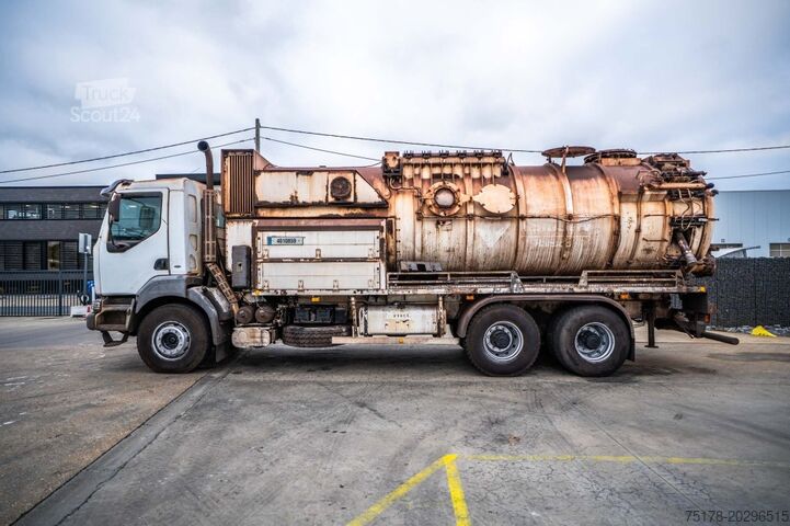 Όχημα αναρρόφησης RENAULT KERAX 385 // CITERNE ASPIRATRICE